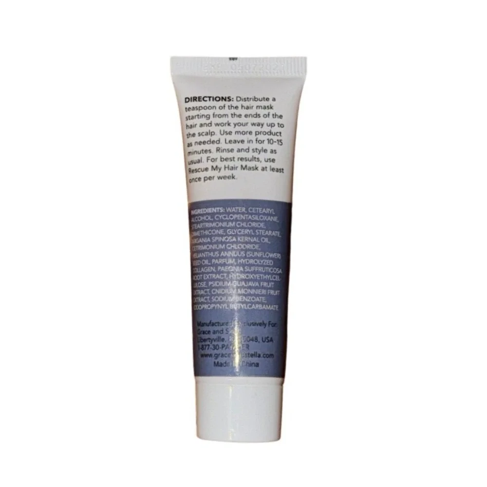 Grace and Stella Rescue My Hair Mask Argan Oil Deep Conditioning Treatment 30ml